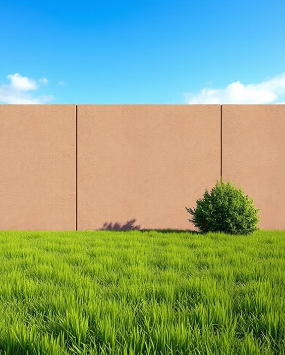 vibrant color enhanced fencing