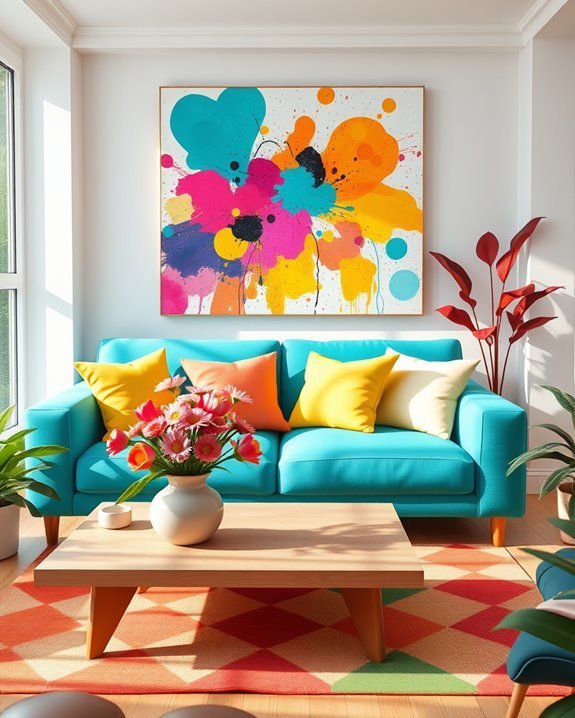 vibrant colors uplift mood