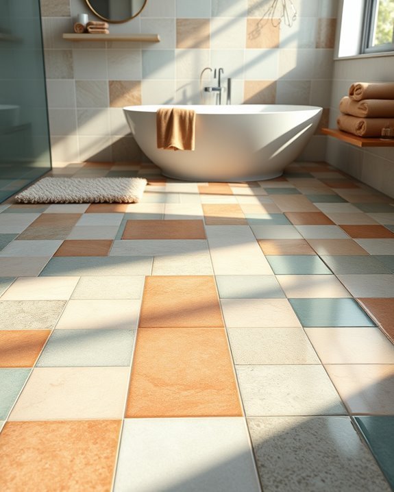 vibrant creative tile designs