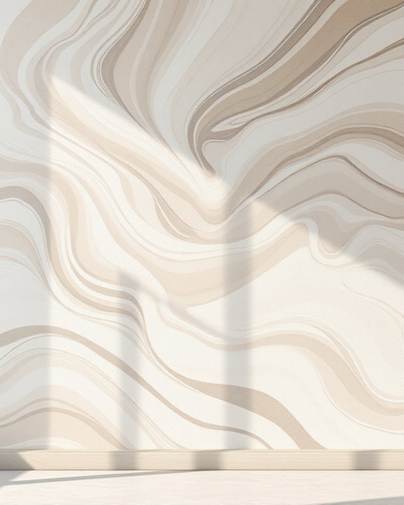 vibrant dynamic wall patterns