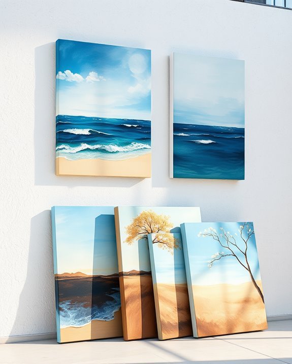 vibrant emotional wall art