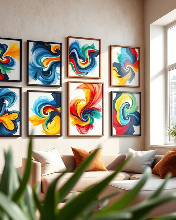 vibrant energy for walls
