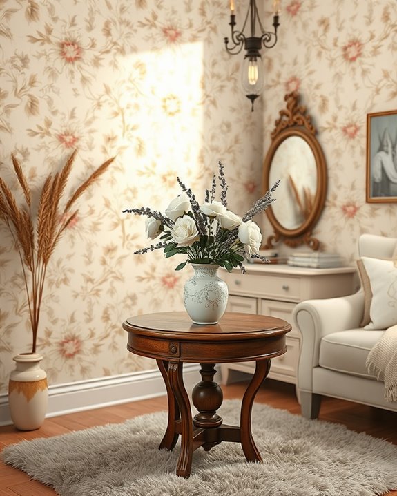 vibrant floral wallpaper styles
