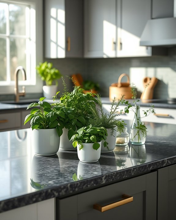 vibrant green kitchen decor