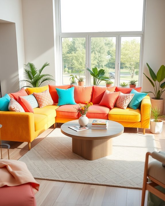 vibrant hues and patterns