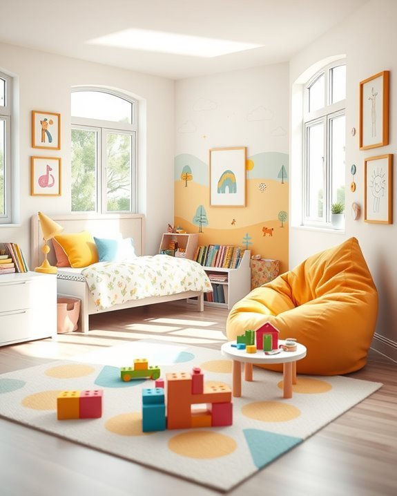 vibrant imaginative kids spaces