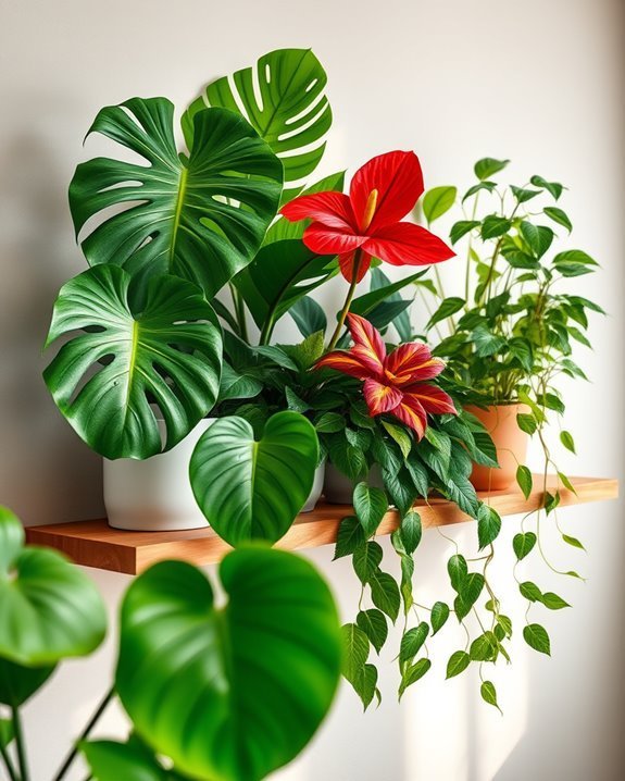 vibrant indoor plant care