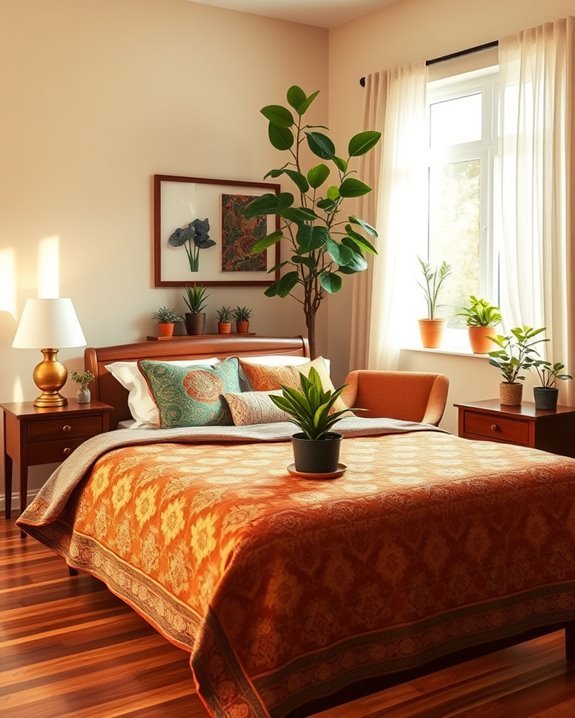 vibrant indoor plant decor
