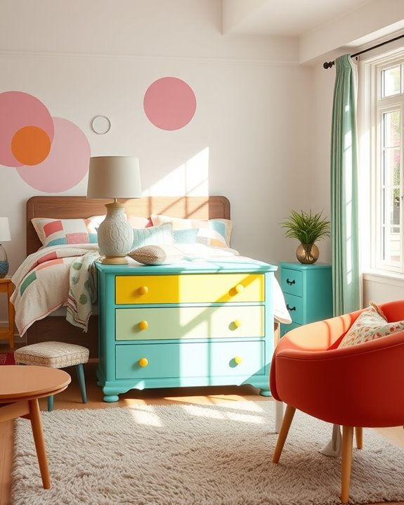 vibrant inviting furniture transformation