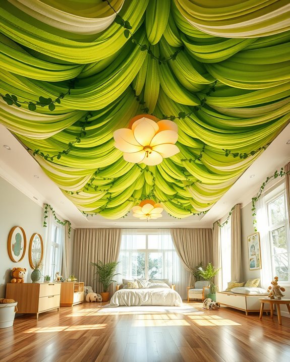 vibrant jungle bedroom adventure