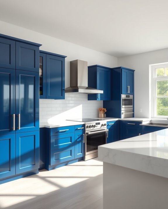 vibrant kitchen color scheme