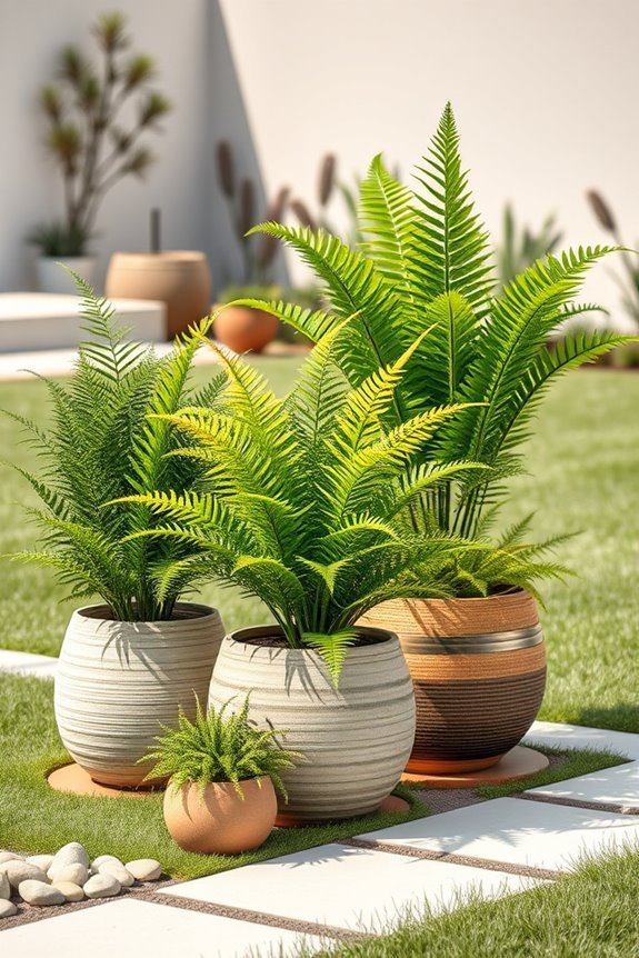 vibrant low maintenance outdoor decor