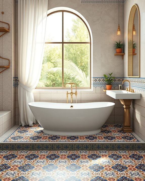 vibrant moroccan tile patterns
