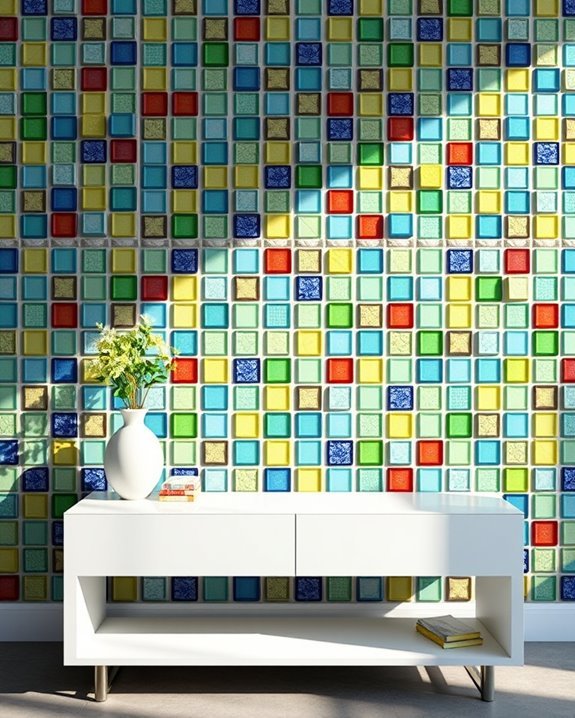vibrant mosaic tile designs