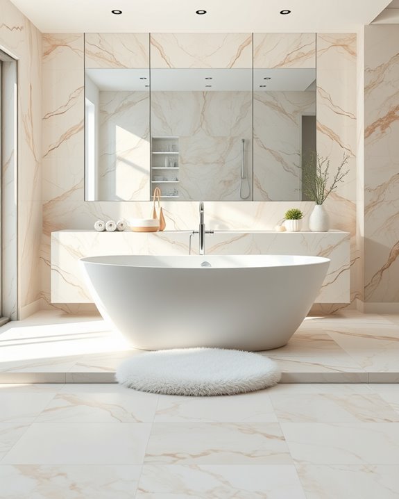 vibrant multi colored marble designs