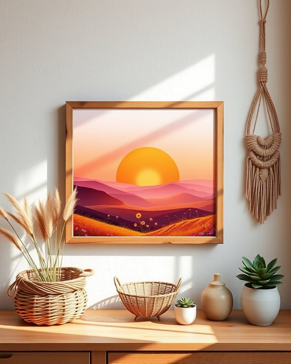 vibrant nature inspired artwork