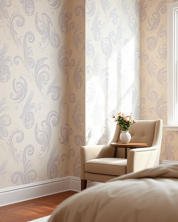 vibrant paisley bedroom designs