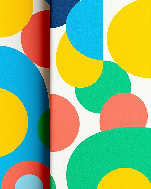 vibrant playful wallpaper designs