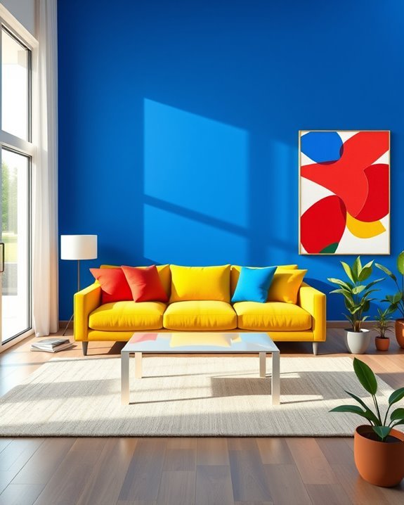 vibrant primary color design