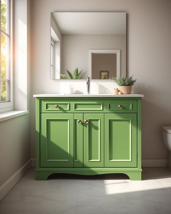 vibrant refreshing bathroom oasis