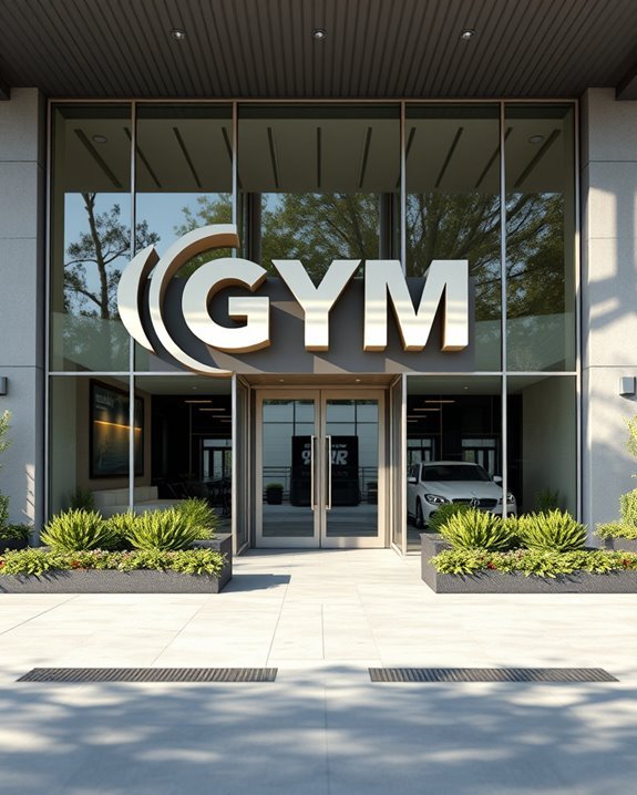 vibrant signage attracts members