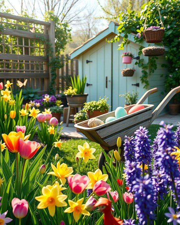 vibrant spring garden planning