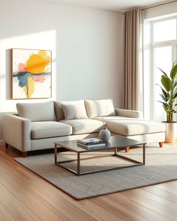 vibrant statement art integration