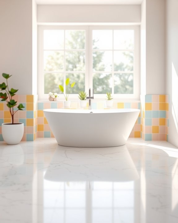 vibrant tiles for happiness