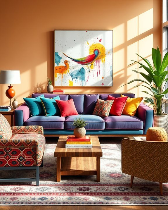 vibrant upholstery for transformation
