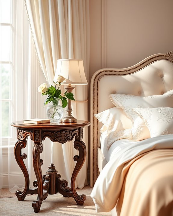 vintage accent tables charm