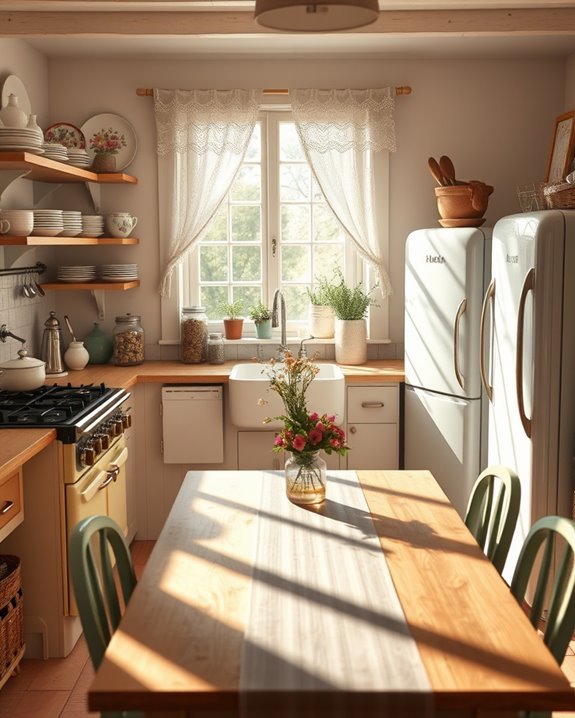 vintage appliances enhance charm