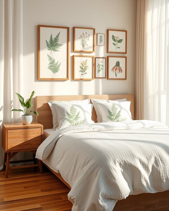 vintage botanical wall art