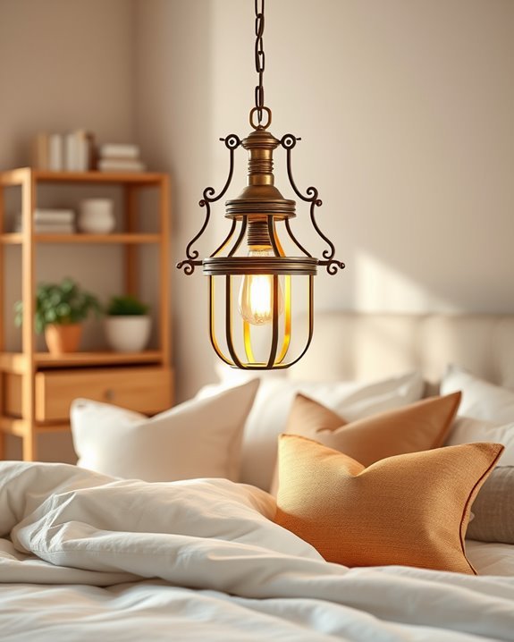 vintage brass and copper fixtures