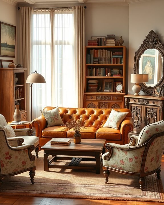 vintage character and warmth