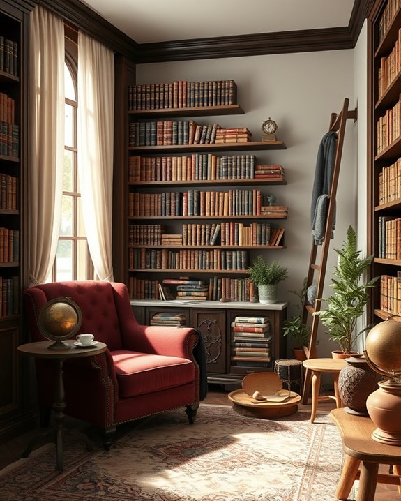 vintage charm and warmth