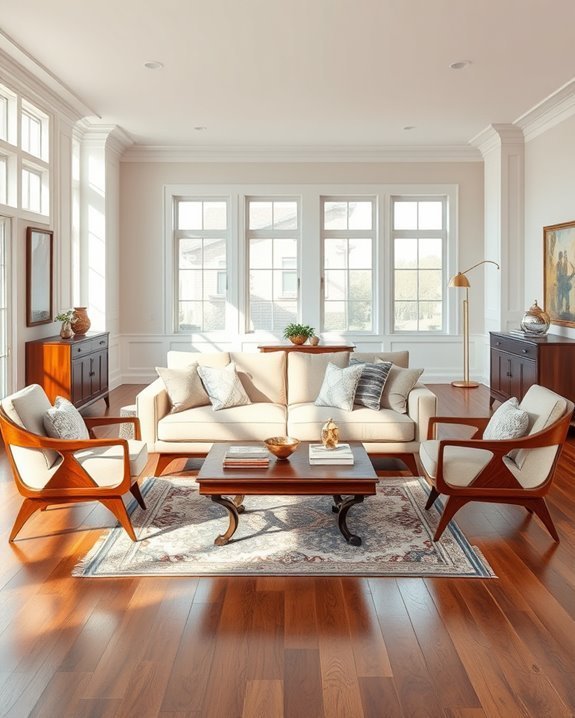 vintage charm enhances decor