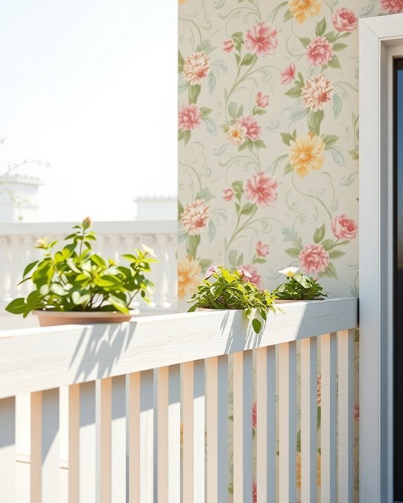 vintage charm for balconies