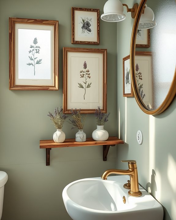 vintage charm for bathrooms