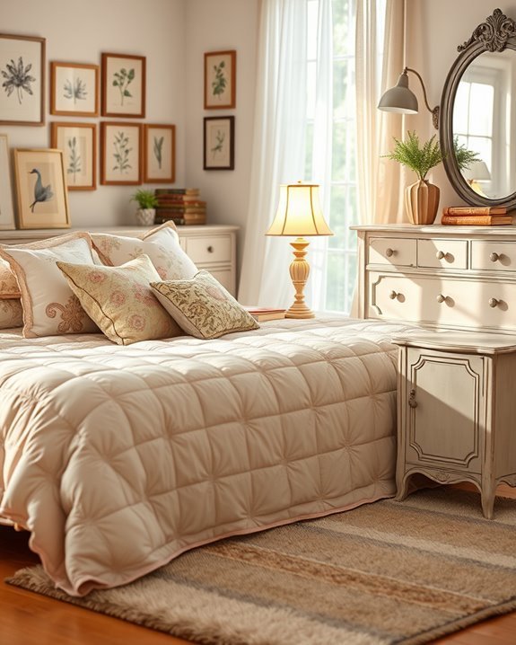 vintage charm for bedrooms