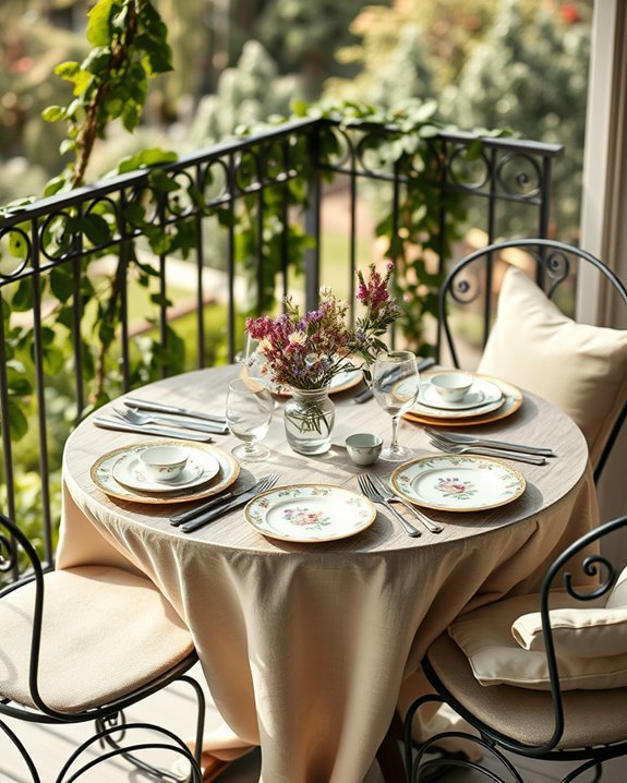 vintage charm for dining