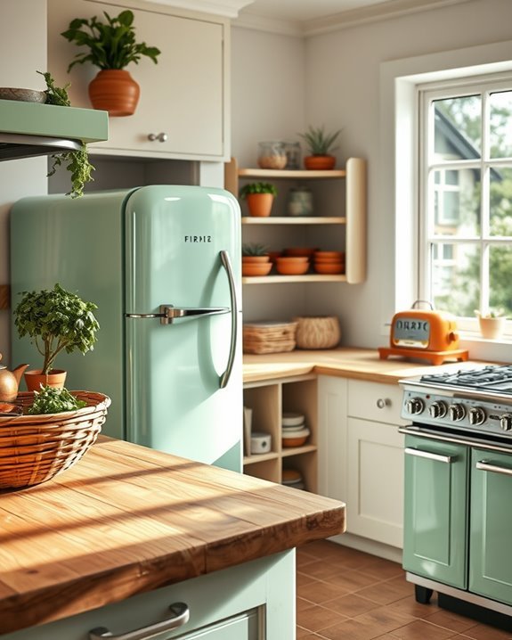 vintage charm for kitchens
