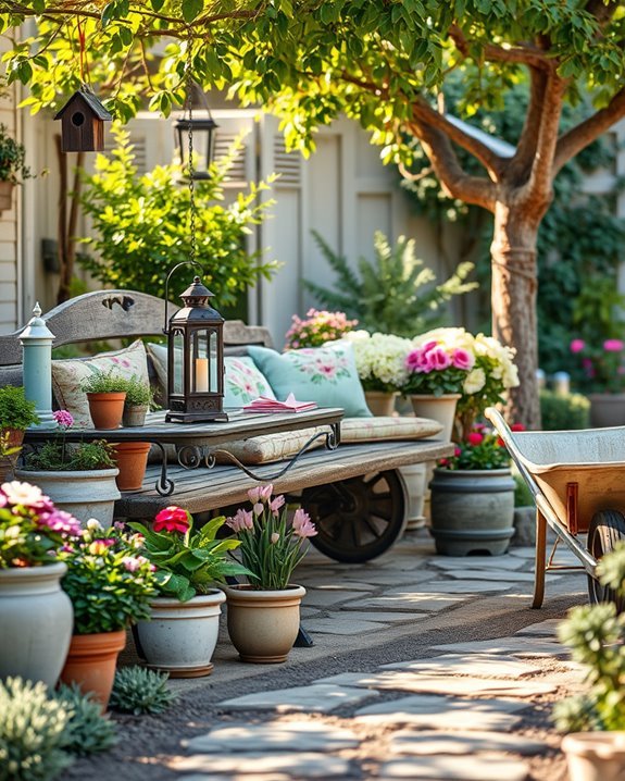 vintage charm for outdoors