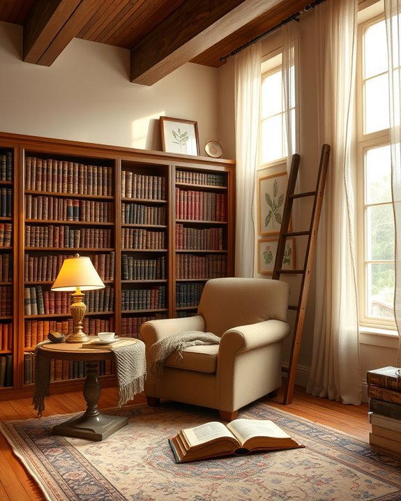 vintage charm for reading