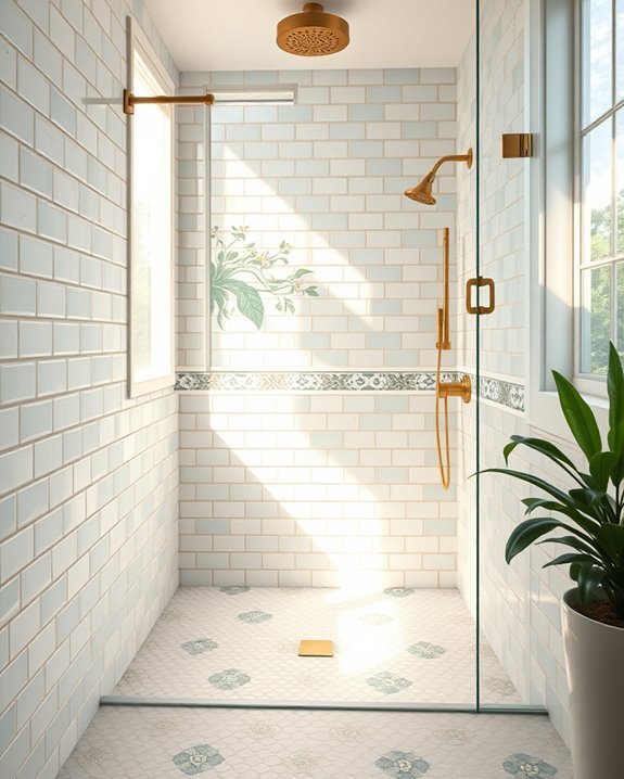 vintage charm in bathrooms