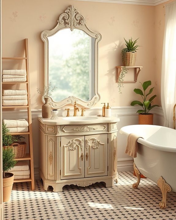 vintage charm in storage
