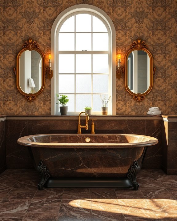 vintage charm with granite