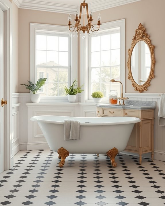 vintage charm with luxury