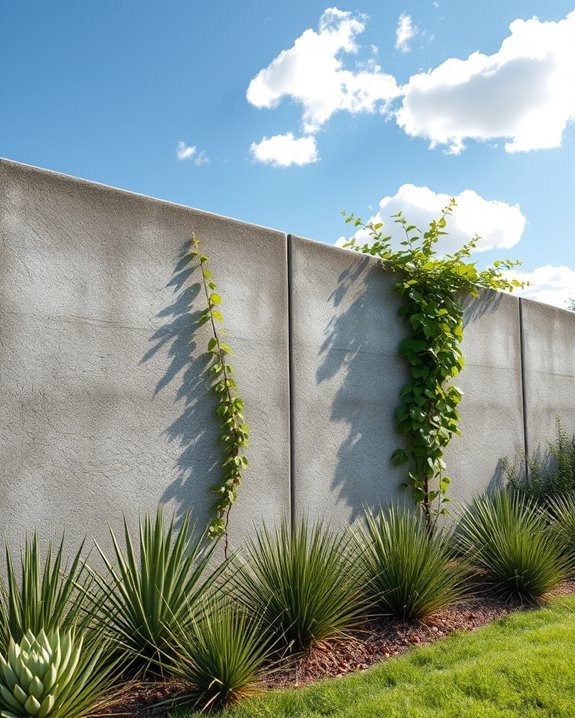 vintage charm with weathered concrete