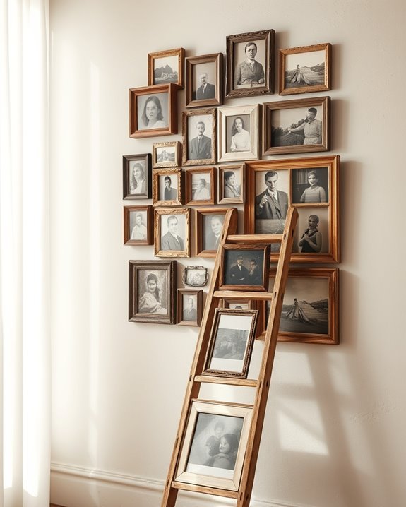vintage collage photo memories