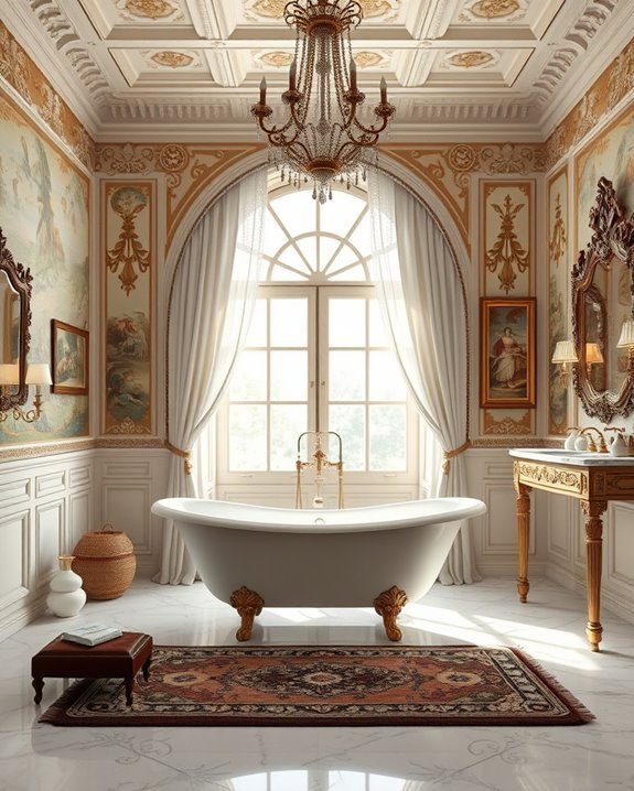 vintage elegance for bathrooms